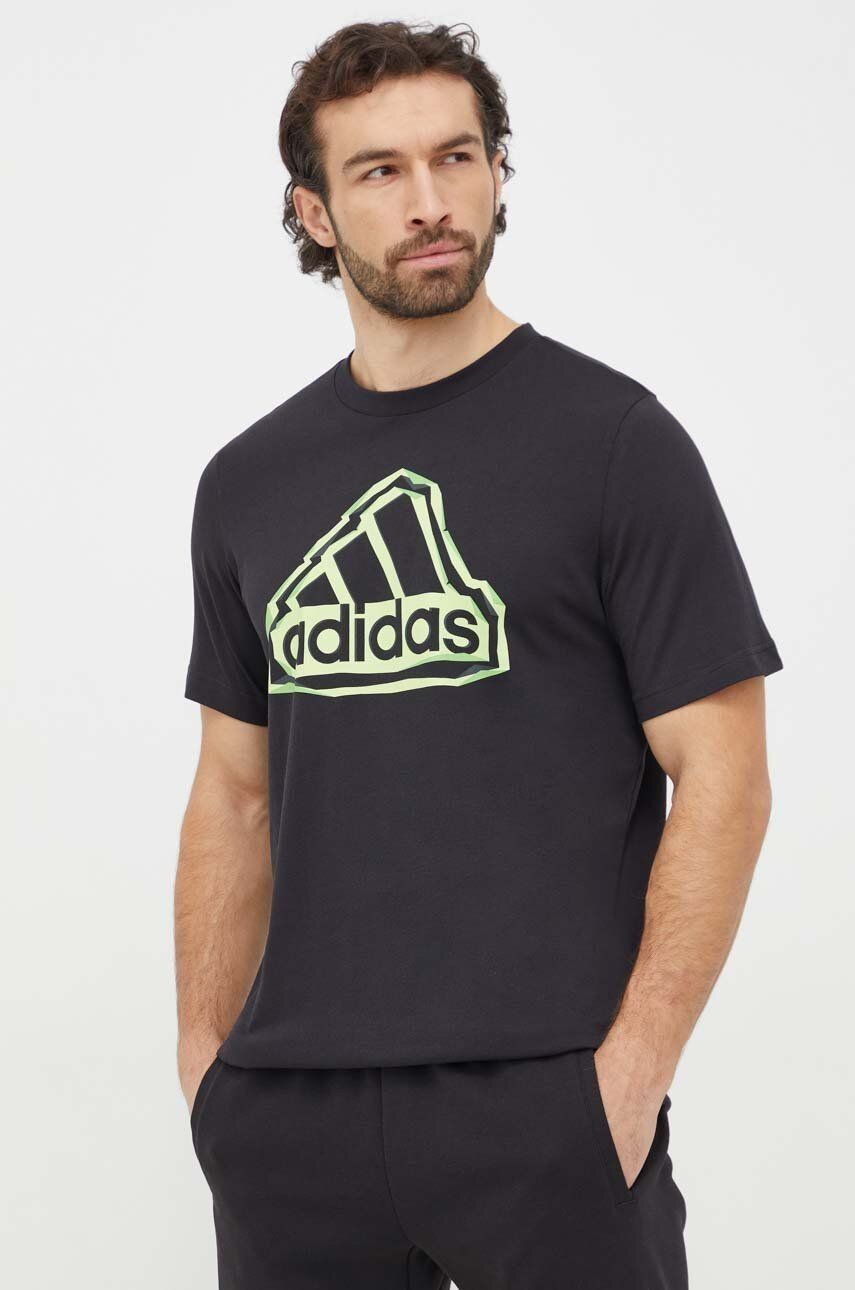 T-shirt Uomo Adidas Logo - Nero