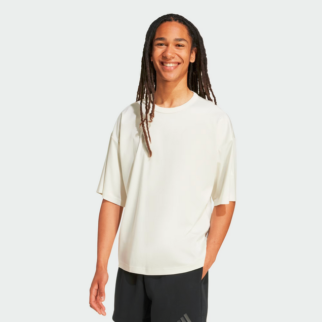 T-shirt uomo Adidas SOFT LUX TEE- BIANCO