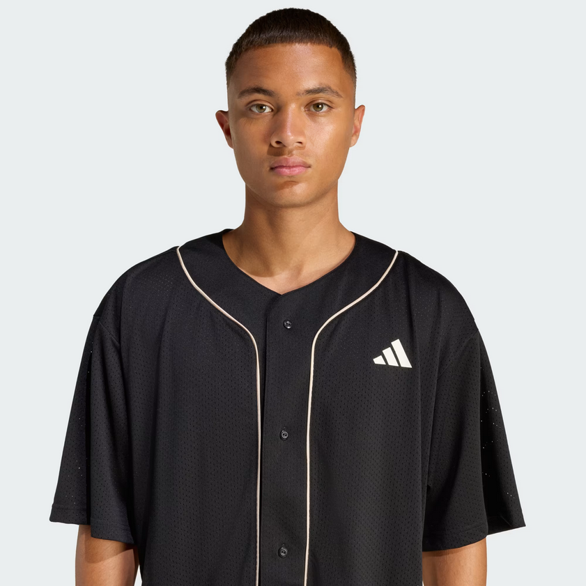 T-shirt uomo Adidas STADIUM MESH BASEBALL - Nero