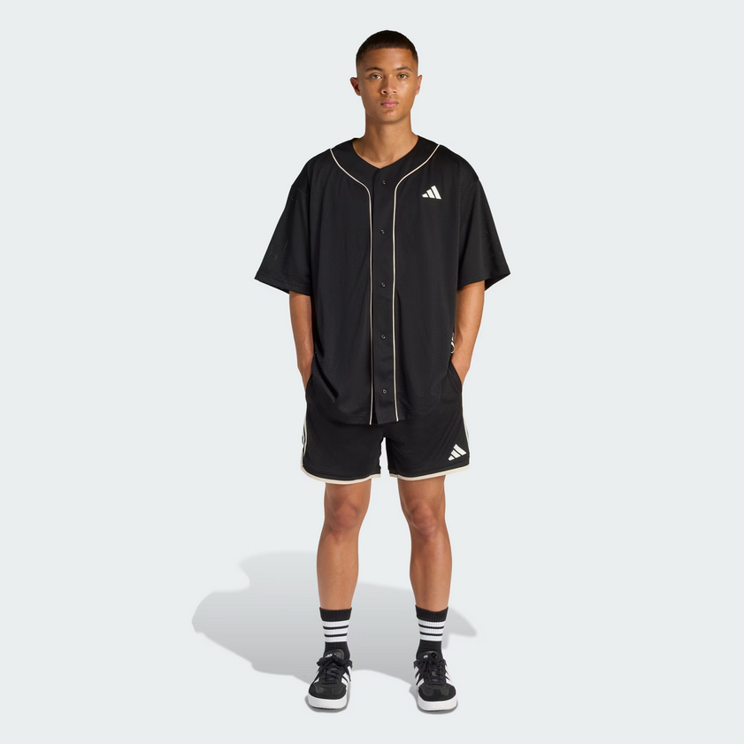 T-shirt uomo Adidas STADIUM MESH BASEBALL - Nero
