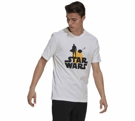 T-SHIRT UOMO ADIDAS X STAR WARS: THE MANDALORIAN GRAPHIC- GS6223