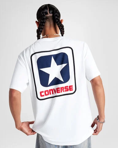 T-shirt Uomo Converse Logo - Bianco