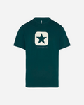 T-shirt Uomo Converse Square Logo - Verde