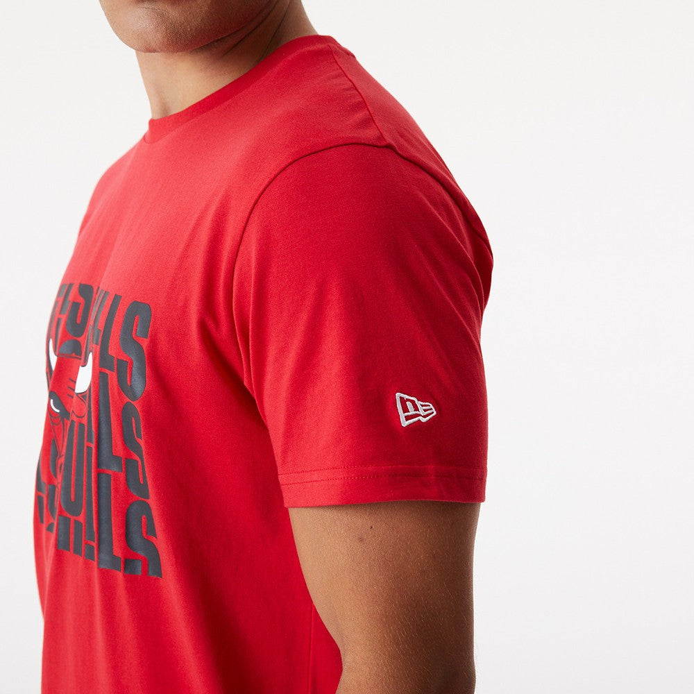 T-SHIRT UOMO NEW ERA CHICAGO BULLS WORDMARK- 12590886