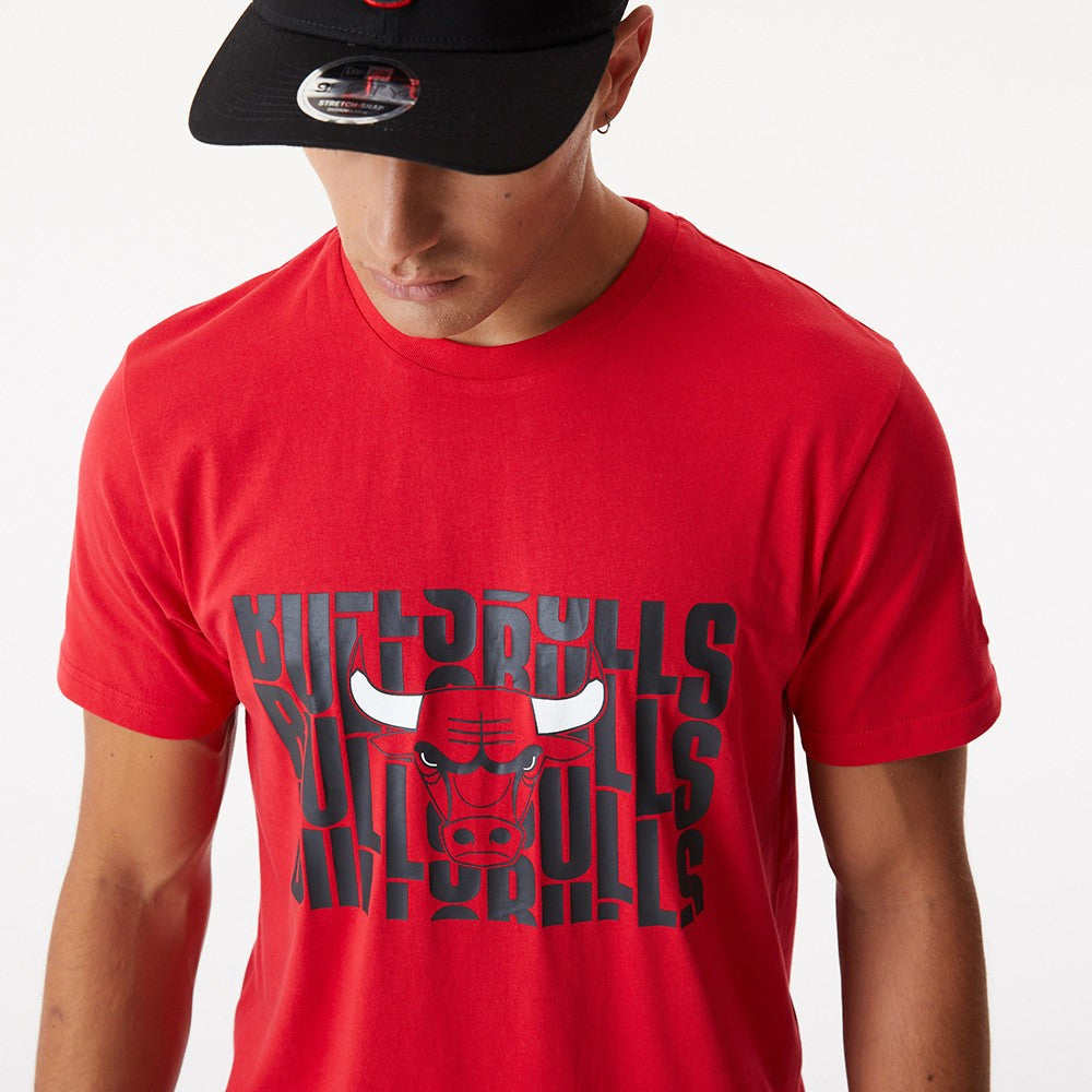 T-SHIRT UOMO NEW ERA CHICAGO BULLS WORDMARK- 12590886