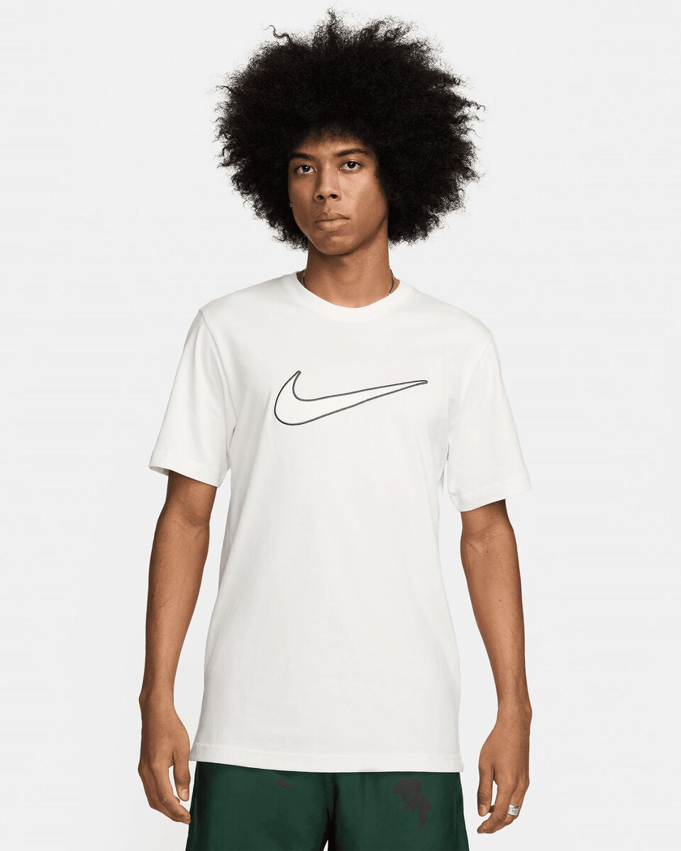 T-shirt uomo Nike Big Swoosh - Bianco
