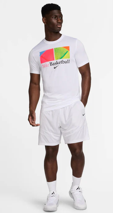 T-shirt Uomo Nike Dri-Fit - Bianco