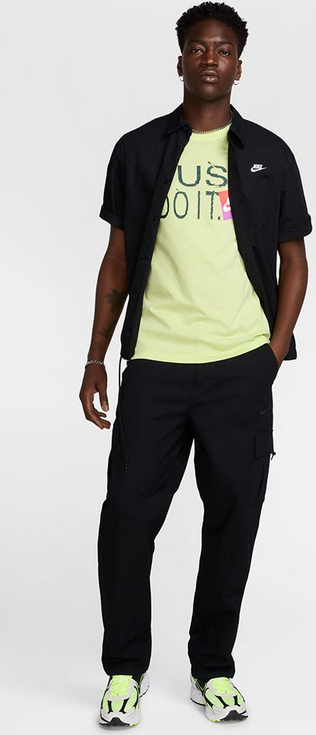 T-shirt Uomo Nike Just Do It - Giallo