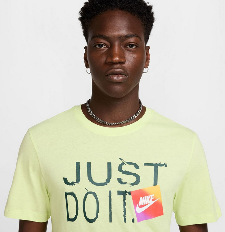 T-shirt Uomo Nike Just Do It - Giallo
