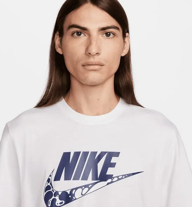 T-shirt Uomo Nike NSW Tee12MO Futura - Bianco