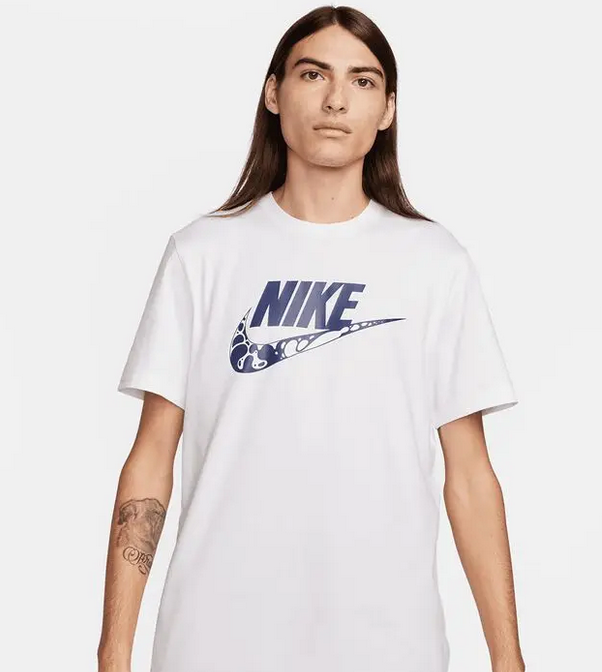 T-shirt Uomo Nike NSW Tee12MO Futura - Bianco