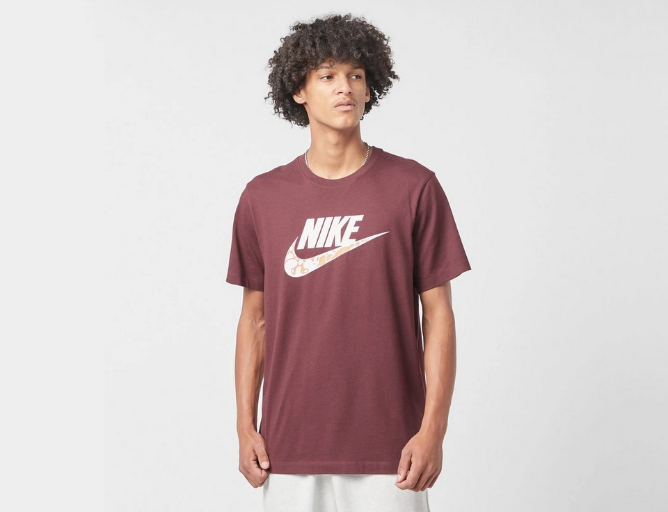 T-shirt Uomo Nike NSW Tee12MO Futura - Bordeaux