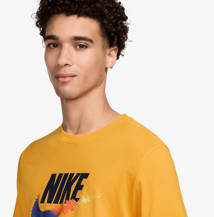 T-shirt Uomo Nike SportSwear - Giallo