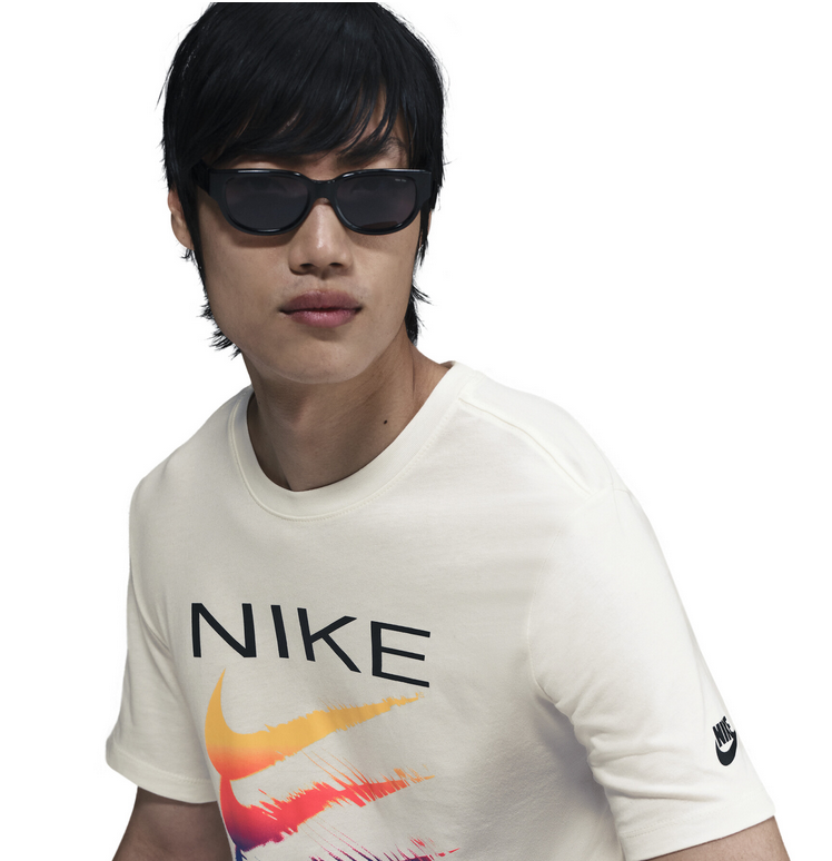 T-shirt Uomo Nike Sportswear Graphic Swoosh - Beige