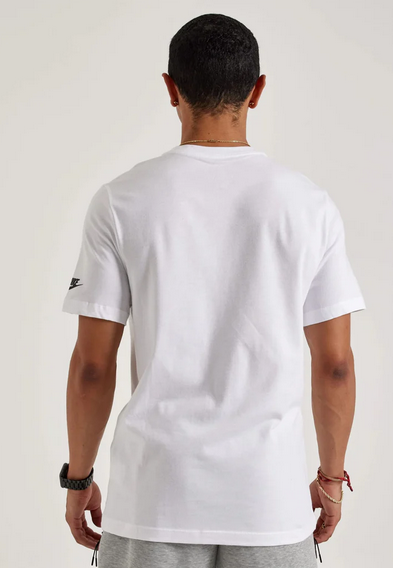 T-shirt Uomo Nike Sportswear Graphic Swoosh - Bianco