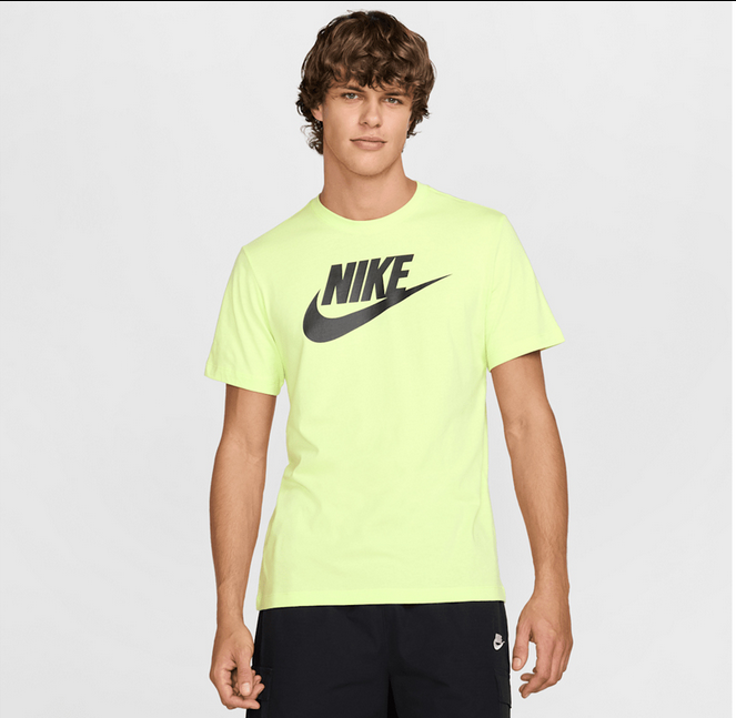 T-Shirt Uomo Nike Sportswear Icon Futura - Giallo