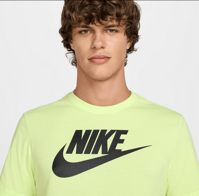 T-Shirt Uomo Nike Sportswear Icon Futura - Giallo
