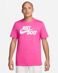 T-shirt uomo Nike SportSwear Just Do it - Rosa