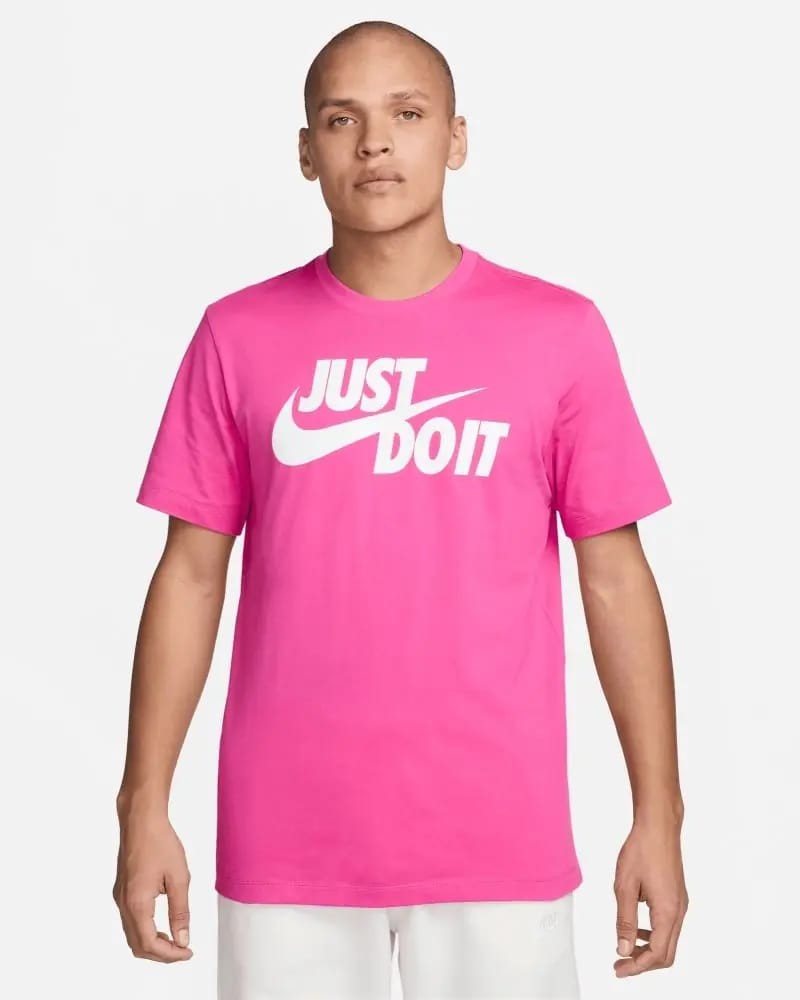 T-shirt uomo Nike SportSwear Just Do it - Rosa