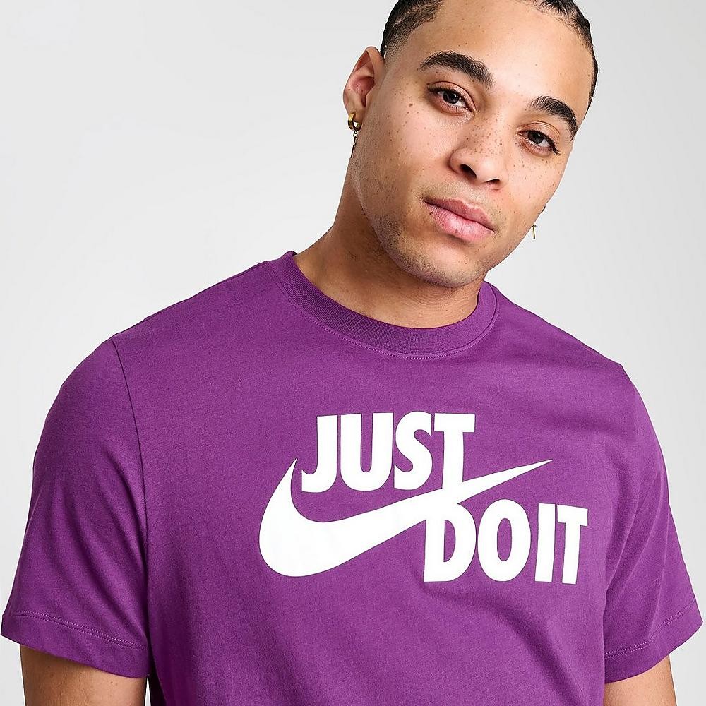 T-shirt uomo Nike SportSwear Just Do it - Viola