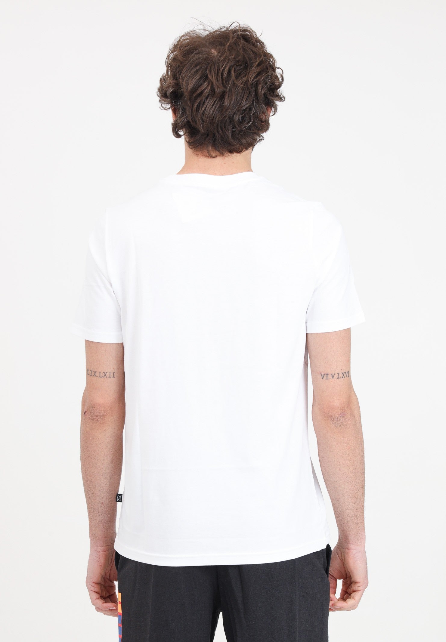 T-shirt Uomo Puma Ess+ logo lab - Bianco