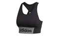 TOP DONNA ADIDAS DESIGNED TO MOVE BRANDED- Nero