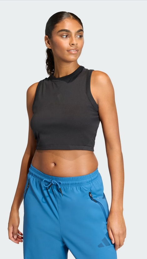 Top Donna Adidas Z.N.E. - Nero