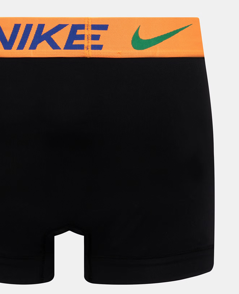 Tre Boxer Nike Essential Micro Dri-Fit - Nero/Verde/Arancio/Blu