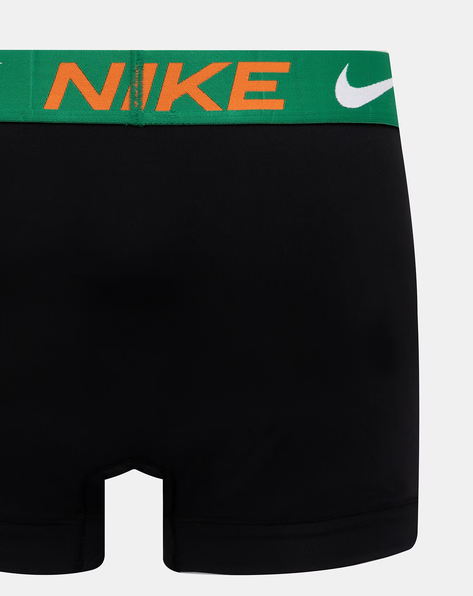 Tre Boxer Nike Essential Micro Dri-Fit - Nero/Verde/Arancio/Blu