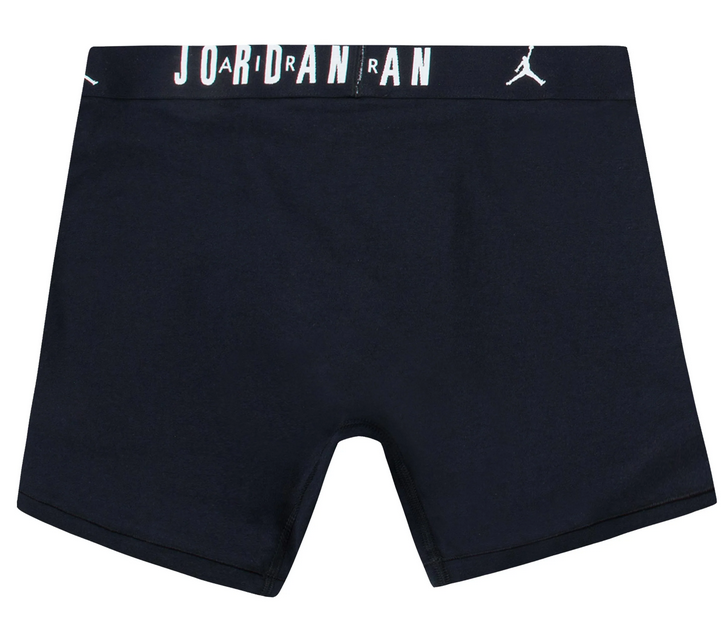Tre Boxer Uomo Jordan Flight Cotton Stretch - Nero
