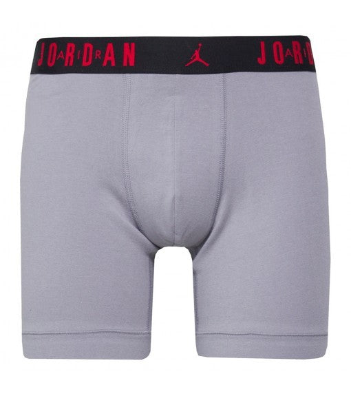 Tre Boxer Uomo Jordan Flight Cotton Stretch - Nero/Bianco/Grigio