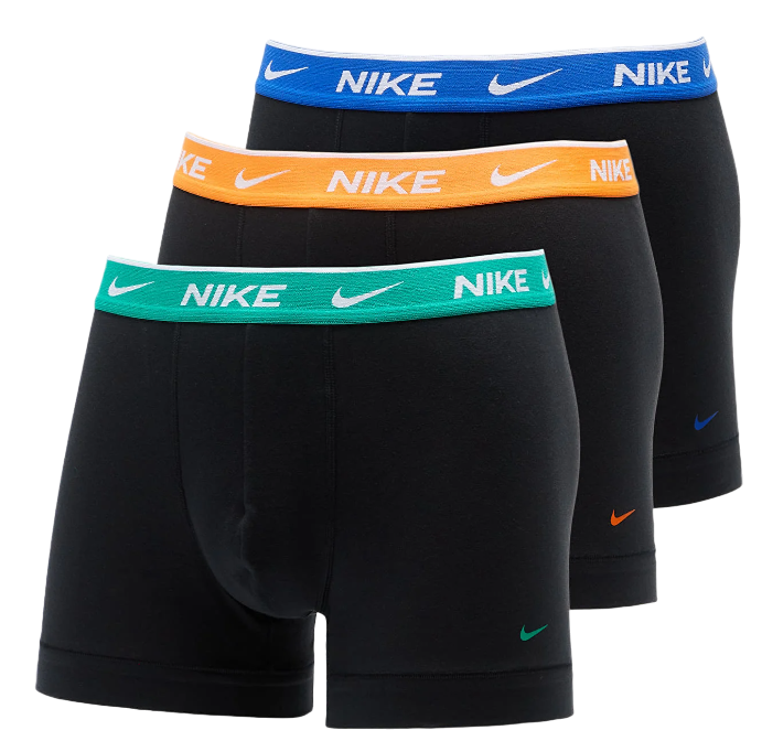Tre BOXER UOMO NIKE DRI-FIT - Nero
