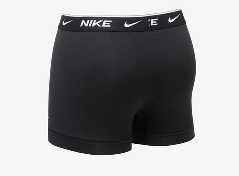 Tre Boxer Uomo Nike Everyday Cotton Stretch - nero