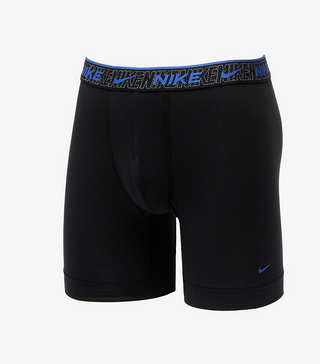 Tre Boxer Uomo Nike Everyday Cotton Stretch - nero
