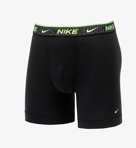 Tre Boxer Uomo Nike Everyday Cotton Stretch - nero