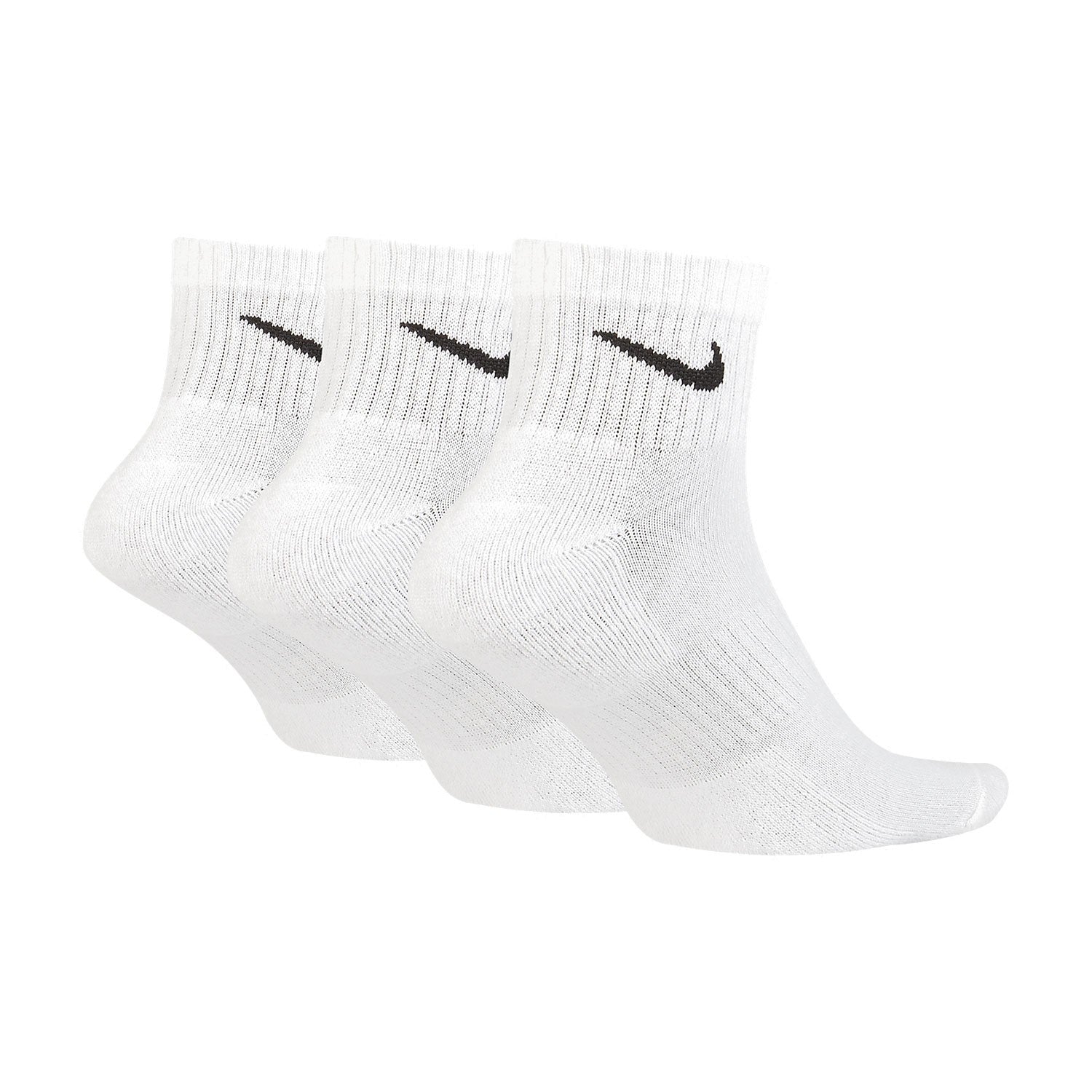 Tre Paia di Calze Nike Everyday Cushion - Bianco