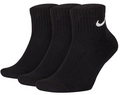 Tre Paia di Calze Nike Everyday Cushion - Nero