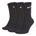 Tre Paia di Calze Nike Everyday Cushioned Crew - Nero