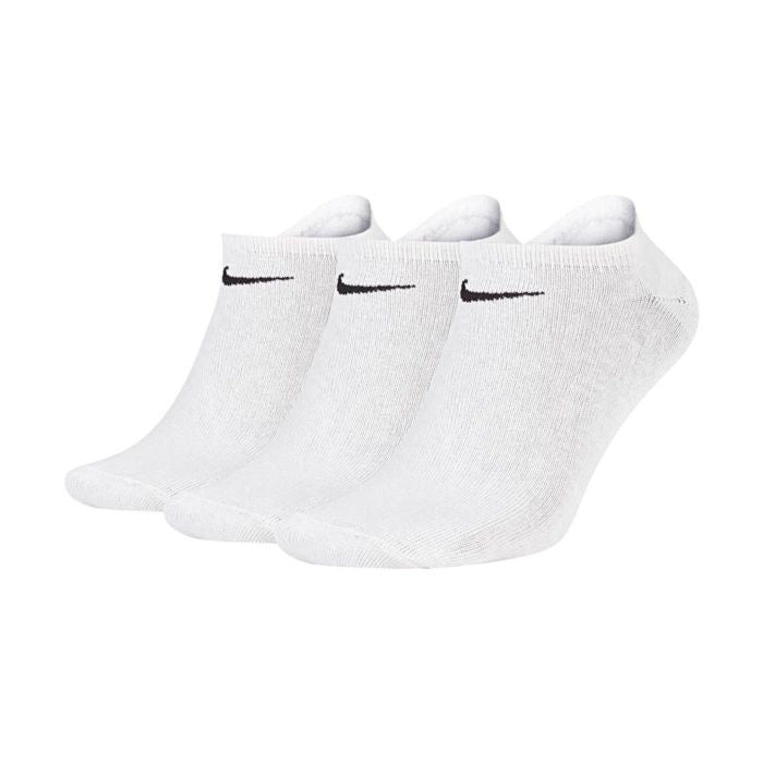 Tre Paia di Calze Nike Fantasmini Lightweight Dri-Fit - Bianco
