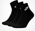 Tre Paia di Calze Nike Sportwear Everyday Essential - Nero