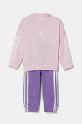 Tuta Bambina Adidas 3-Stripes - Rosa/Viola