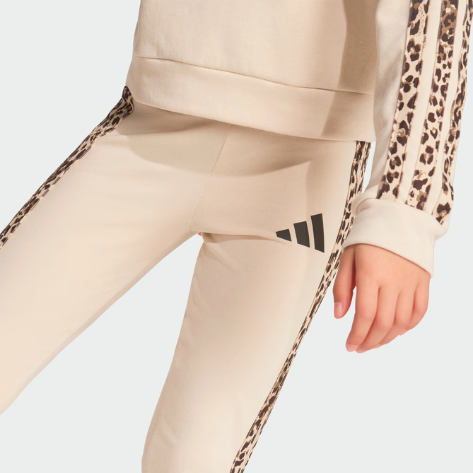Tuta Bambina Adidas ANIMALIER- Beige