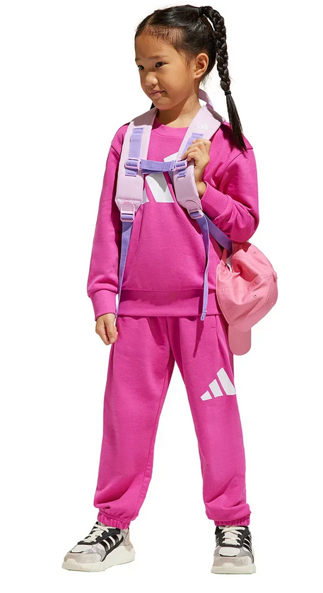 Tuta Bambina Adidas Essentials - Fucsia