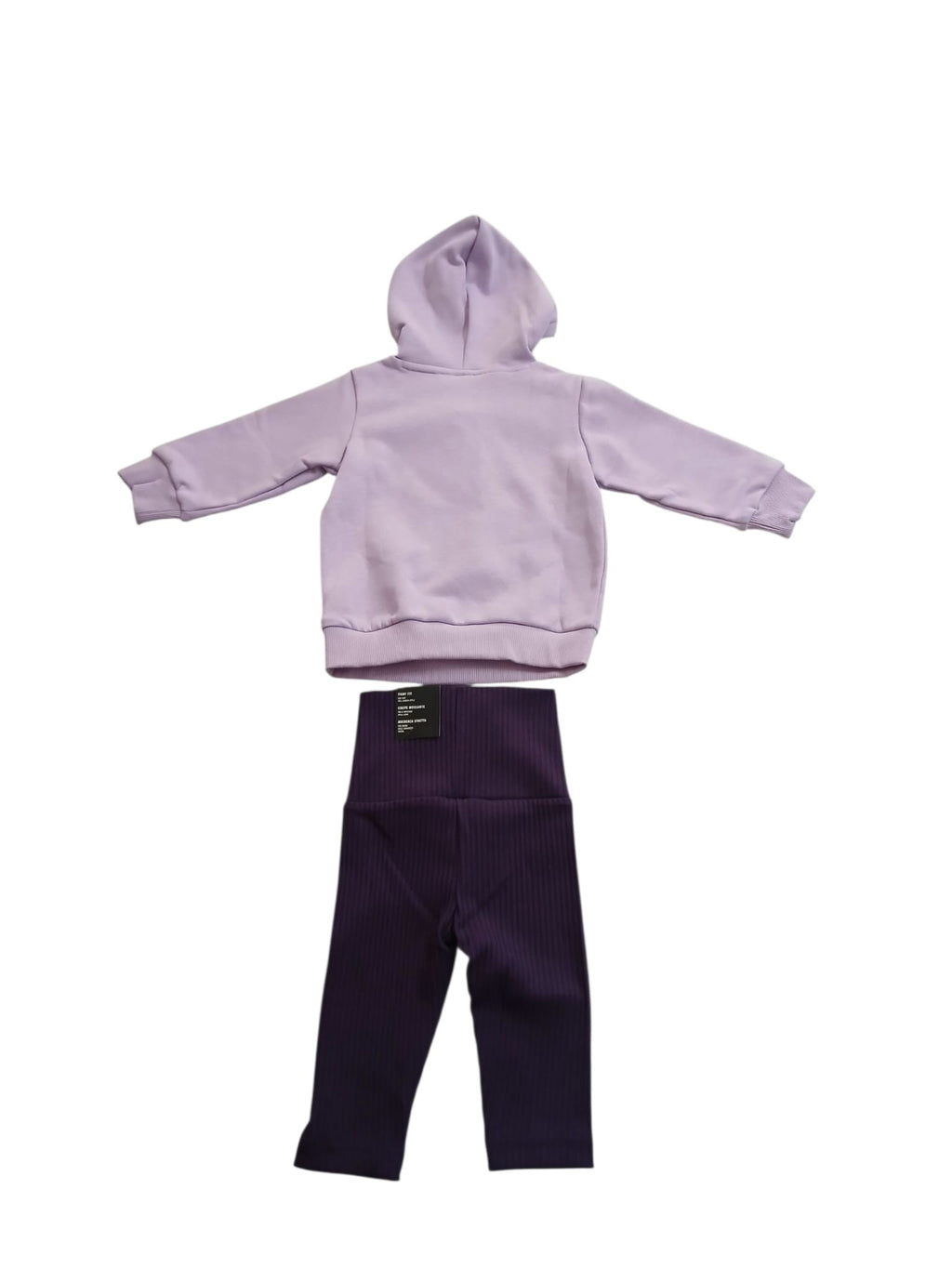 Tuta Bambina Adidas Hooded Fleece Jogger - Viola