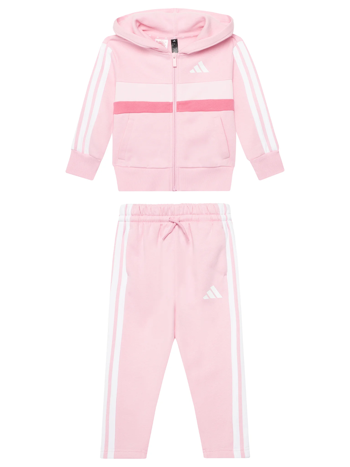 Tuta Bambina Adidas Jk 3stripes tib - Rosa