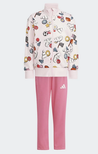 Tuta bambina Adidas Seasonal Essentials - Rosa