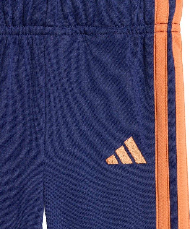 Tuta Bambino Adidas 3-Stripes - Arancio/Blu