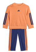 Tuta Bambino Adidas 3-Stripes - Arancio/Blu