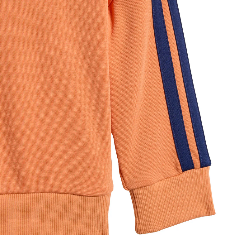 Tuta Bambino Adidas 3-Stripes - Arancio/Blu