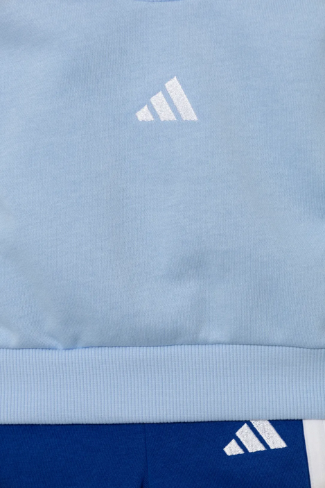 Tuta Bambino Adidas 3-Stripes - Azzurro/Blu